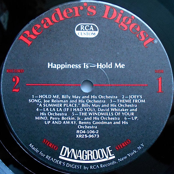 Various : Happiness Is... Up, Up And Away With The Happy Hits Of Today (9xLP, Comp, RE)
