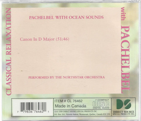 The Northstar Orchestra : Classical Relaxation, Pachelbel With Ocean Sounds (CD, Album)