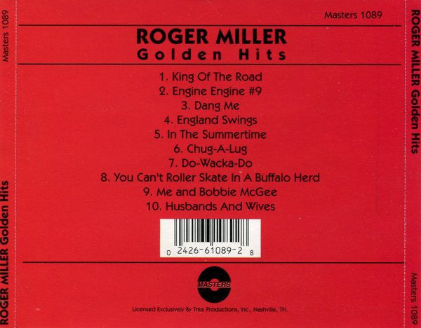 Roger Miller : Golden Hits (CD, Comp)