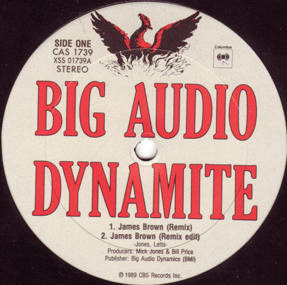 Big Audio Dynamite : James Brown (12", Promo)
