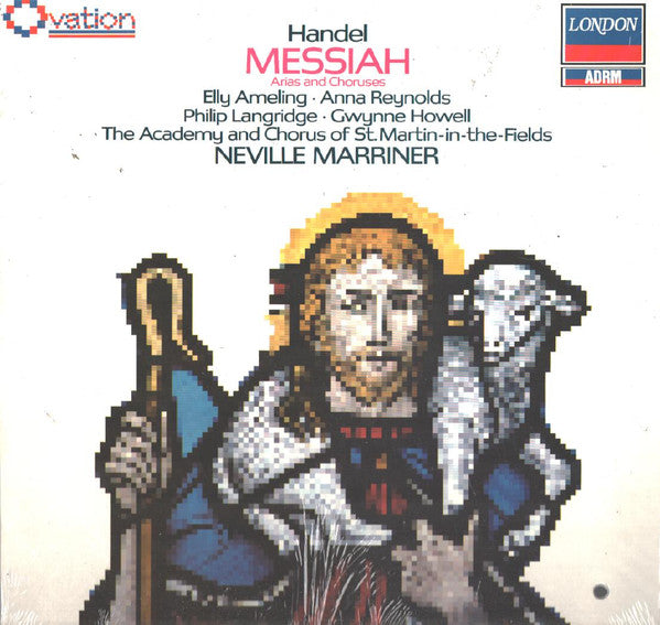 Georg Friedrich Händel, Elly Ameling - Anna Reynolds - Philip Langridge - Gwynne Howell, The Academy Of St. Martin-in-the-Fields, Sir Neville Marriner : Messiah (Arias And Choruses) (LP)
