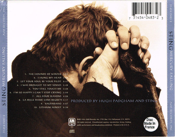 Sting : Mercury Falling (CD, Album)