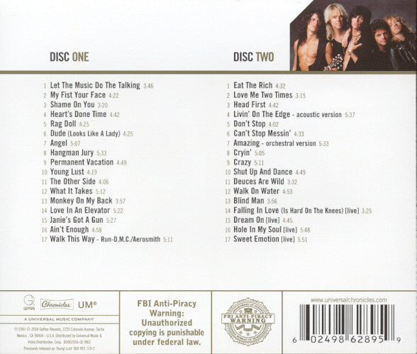 Aerosmith : Gold (2xCD, Comp)