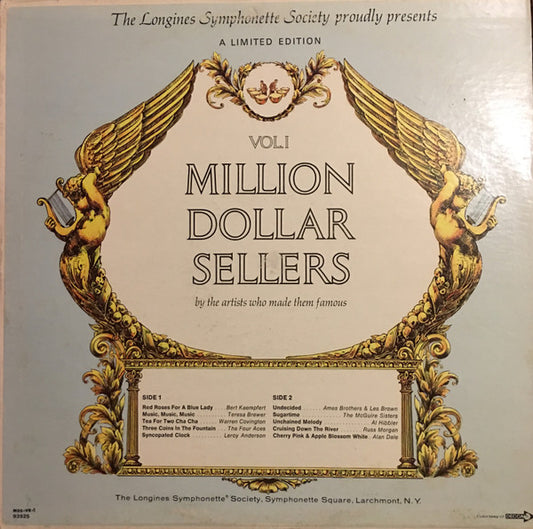 Various : Million Dollar Sellers Volume 1 (LP, Comp)