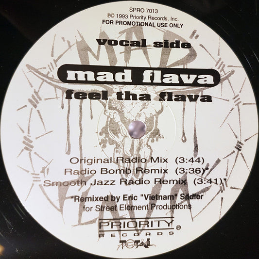 Mad Flava : Feel Tha Flava (12", Promo)