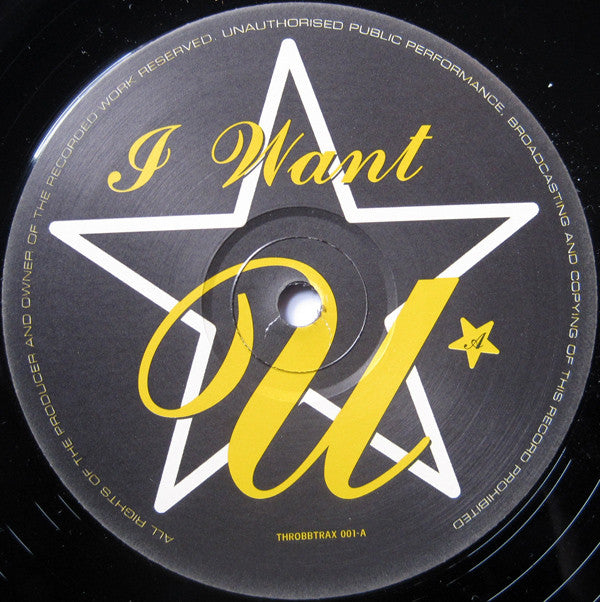 Throbb Mob : I Want U (12")