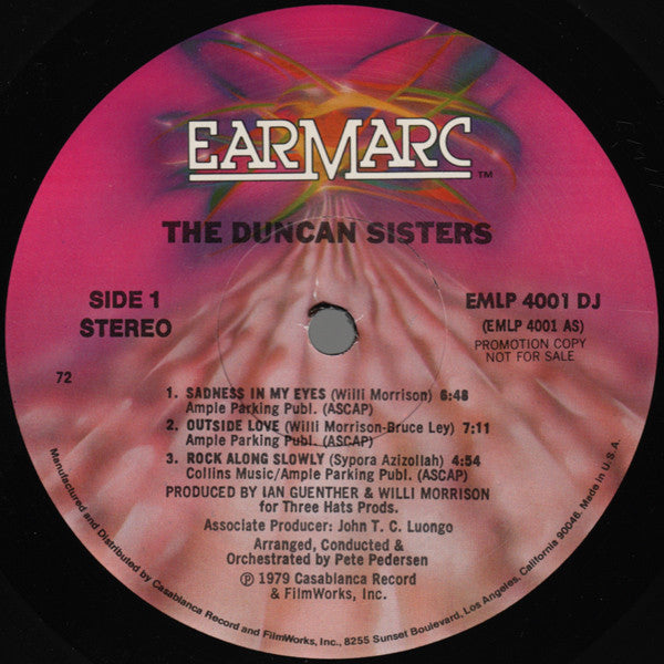 Duncan Sisters : The Duncan Sisters (LP, Album, Promo, 72 )