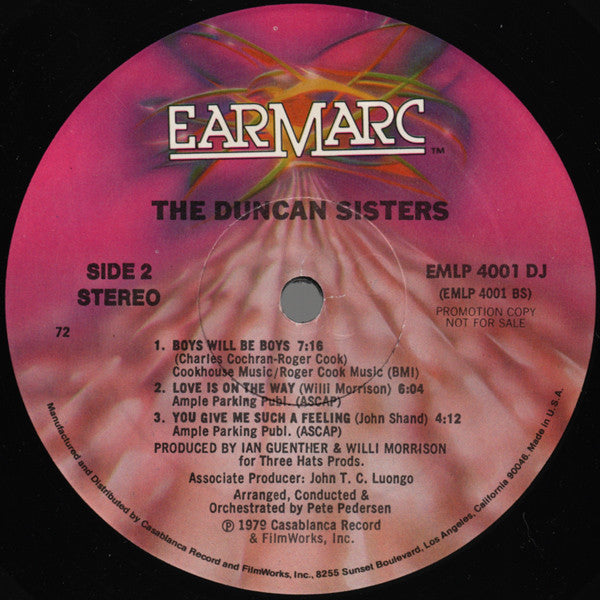 Duncan Sisters : The Duncan Sisters (LP, Album, Promo, 72 )