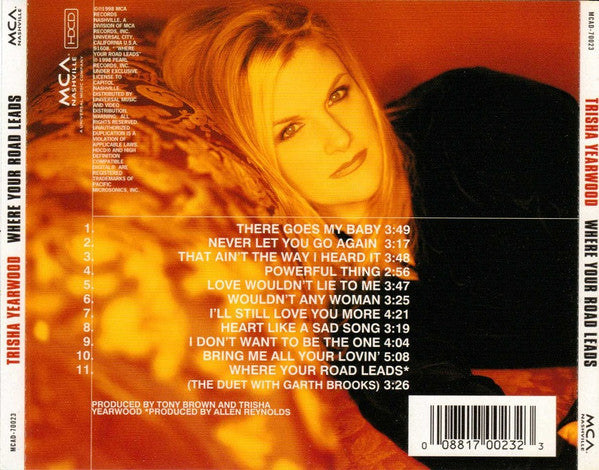 Trisha Yearwood : Where Your Road Leads (HDCD, Album, Enh)