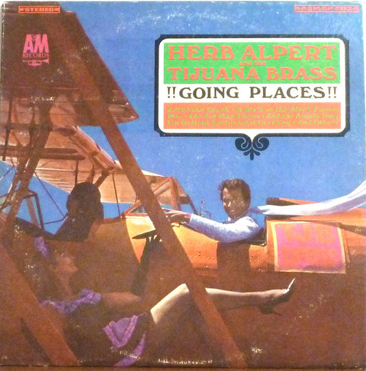 Herb Alpert & The Tijuana Brass : !!Going Places!! (LP, Album, Pit)