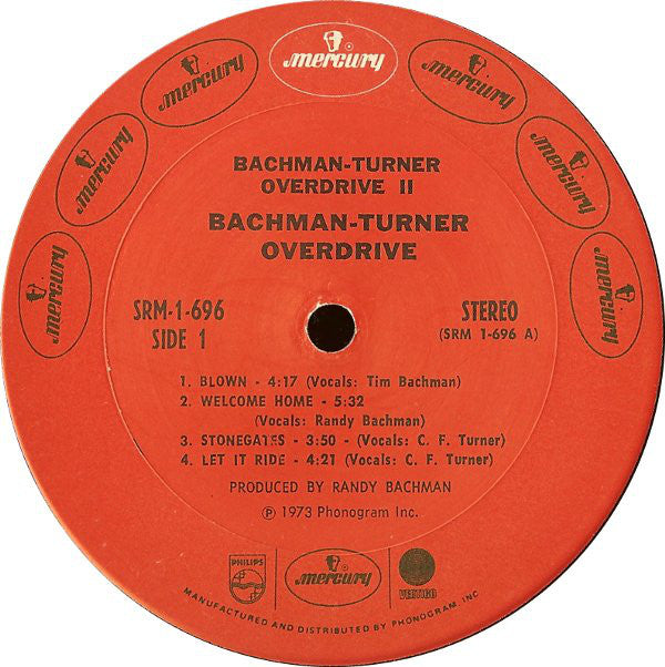 Bachman-Turner Overdrive : Bachman-Turner Overdrive II (LP, Album, Pit)