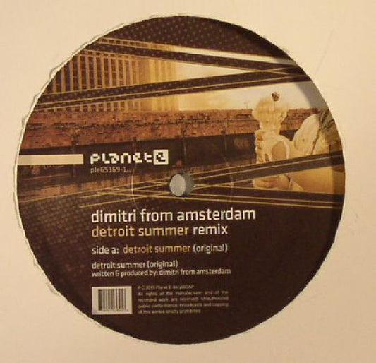Dimitri Kneppers : Detroit Summer Remix (12")