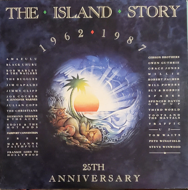 Various : The Island Story 1962-1987 25th Anniversary (2xLP, Comp)