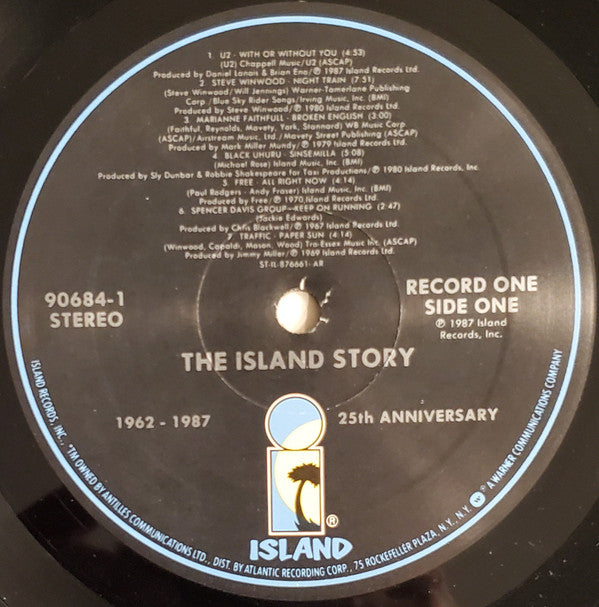 Various : The Island Story 1962-1987 25th Anniversary (2xLP, Comp)