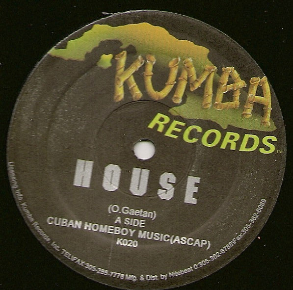 Oscar Gaetan : House (12")