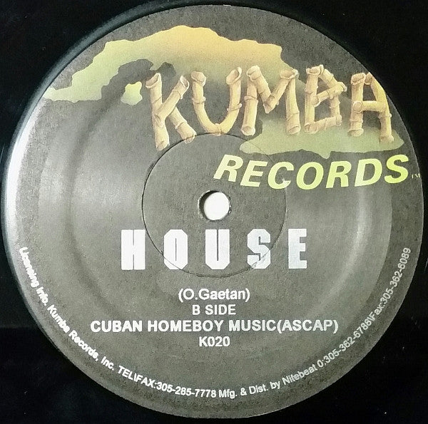 Oscar Gaetan : House (12")