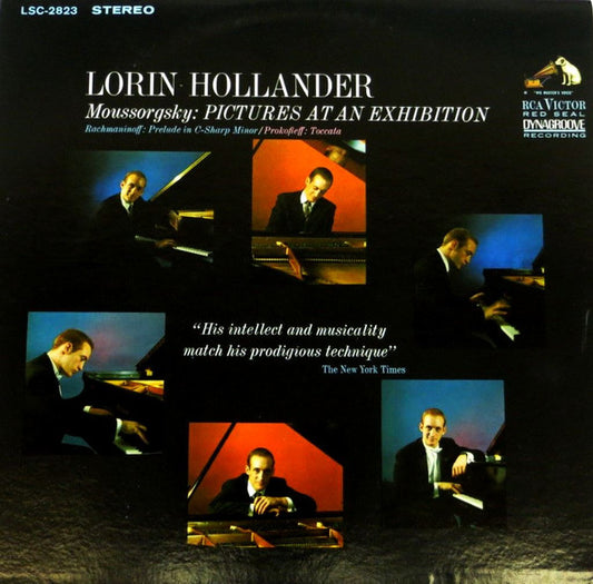 Lorin Hollander / Modest Mussorgsky / Sergei Vasilyevich Rachmaninoff / Sergei Prokofiev : Pictures Of An Exhibition / Prelude In C-Sharp Minor / Toccata (LP, Album)