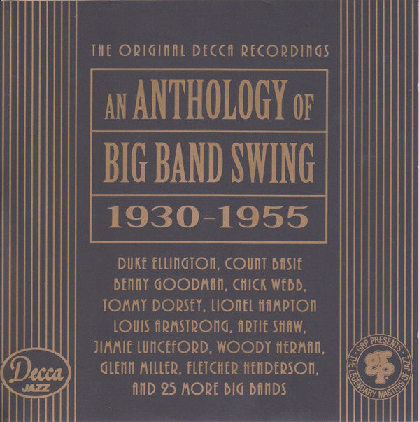 Various : An Anthology Of Big Band Swing 1930-1955 (2xCD, Comp, RE)