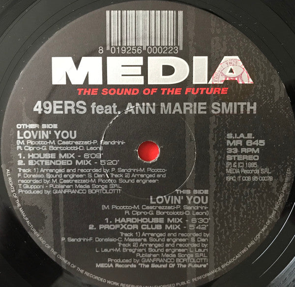 49ers Feat. Ann-Marie Smith : Lovin' You (12")