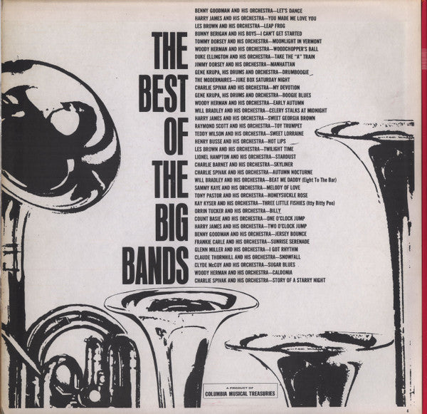 Various : The Best Of The Big Bands (2xLP, Comp)