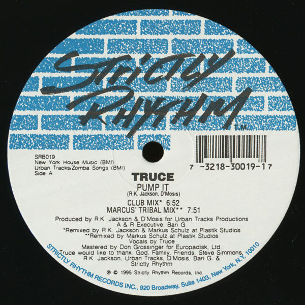 Truce (5) : Pump It (12")