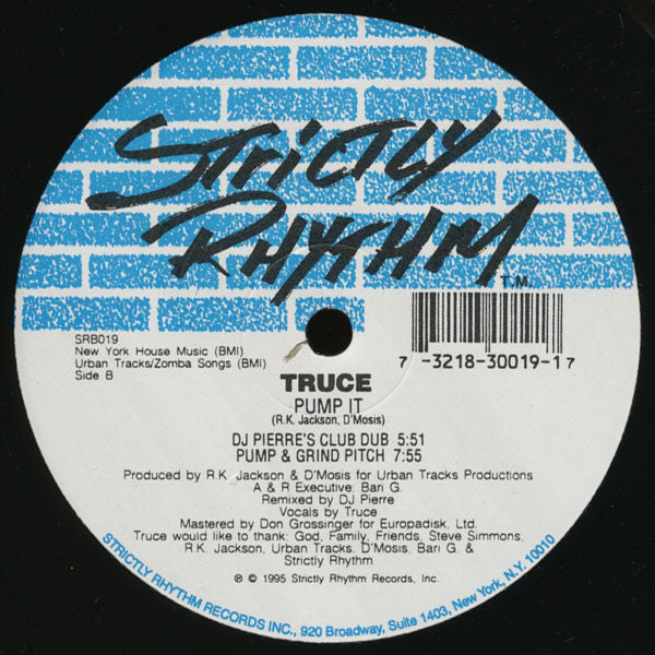 Truce (5) : Pump It (12")
