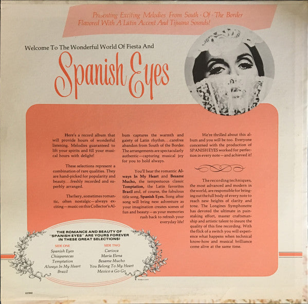 The Longines Symphonette : Spanish Eyes (LP, Album)