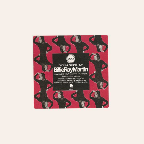 Billie Ray Martin : Running Around Town (12", Promo)