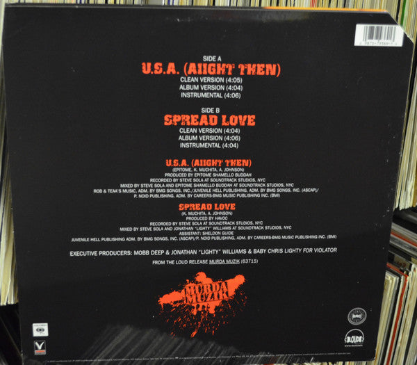 Mobb Deep : U.S.A. (Aiight Then) (12")