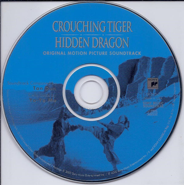 Tan Dun : Crouching Tiger Hidden Dragon (Original Motion Picture Soundtrack) (CD, Album, Club)