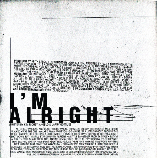 Terri Clark : How I Feel (CD, Album, Club)