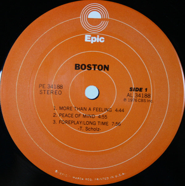 Boston : Boston (LP, Album, Ter)