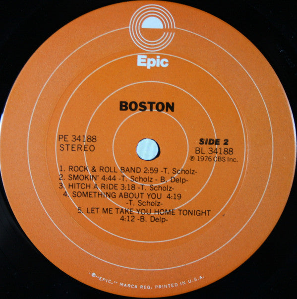 Boston : Boston (LP, Album, Ter)