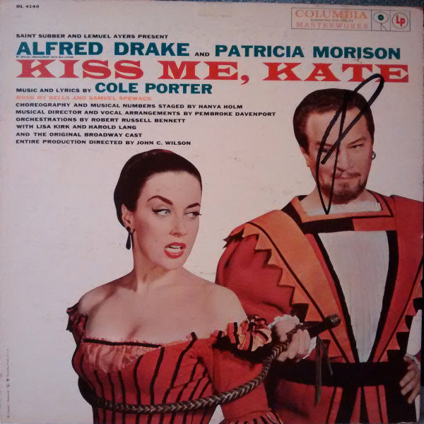Cole Porter, Saint Subber And Lemuel Ayers Present Alfred Drake And Patricia Morison : Kiss Me, Kate (LP, Album, Mono, RE)