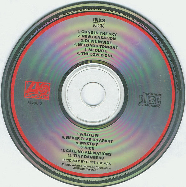 INXS : Kick (CD, Album)