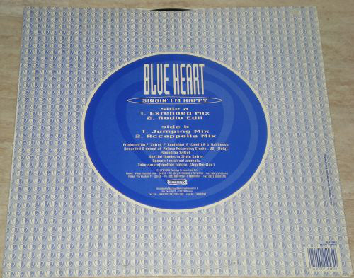 Blue Heart : Singin' I'm Happy (12")