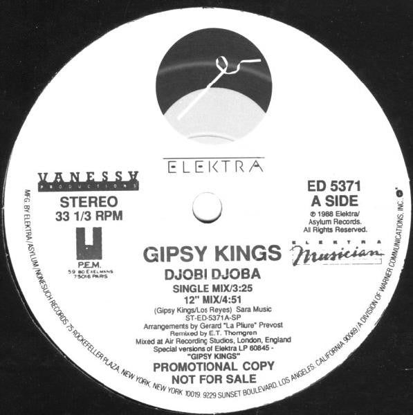 Gipsy Kings : Djobi Djoba (12", Promo, RE)