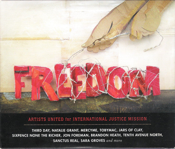 Various : Freedom (Artists United For International Justice Mission) (2xCD, Comp + DVD)