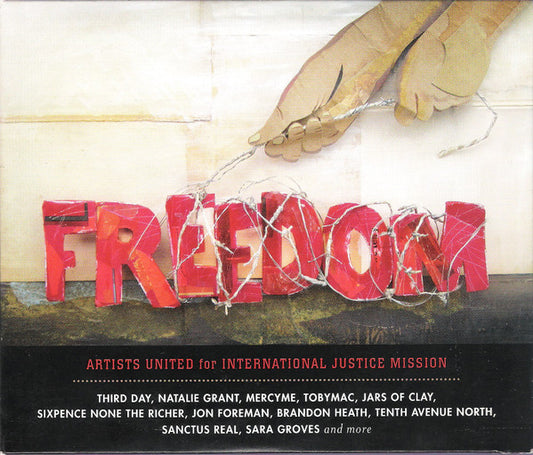 Various : Freedom (Artists United For International Justice Mission) (2xCD, Comp + DVD)