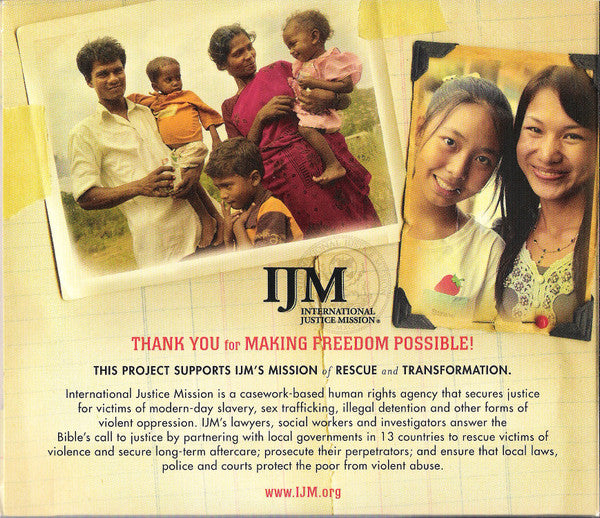 Various : Freedom (Artists United For International Justice Mission) (2xCD, Comp + DVD)