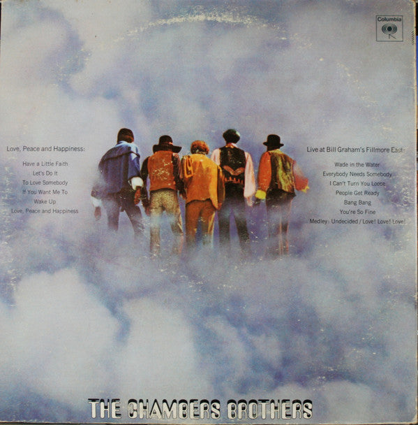 The Chambers Brothers : Love, Peace And Happiness / Live At Bill Graham's Fillmore East (2xLP, Album, Ter)