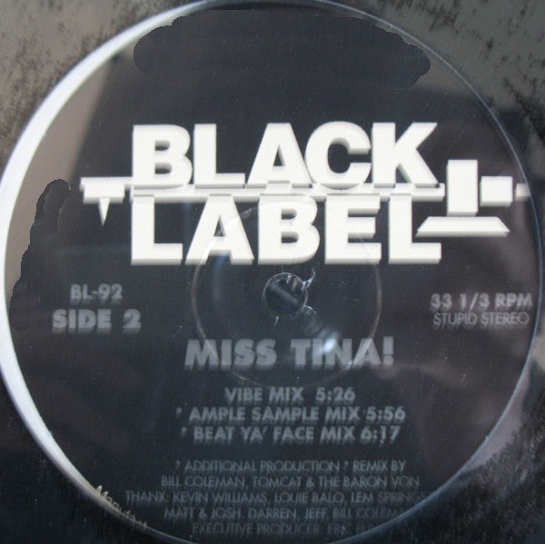 Miss Tina! : Miss Tina! (12")