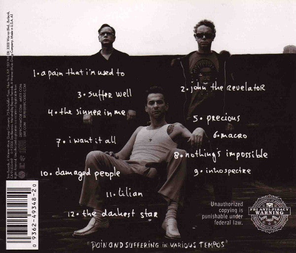 Depeche Mode : Playing The Angel (CD, Album)