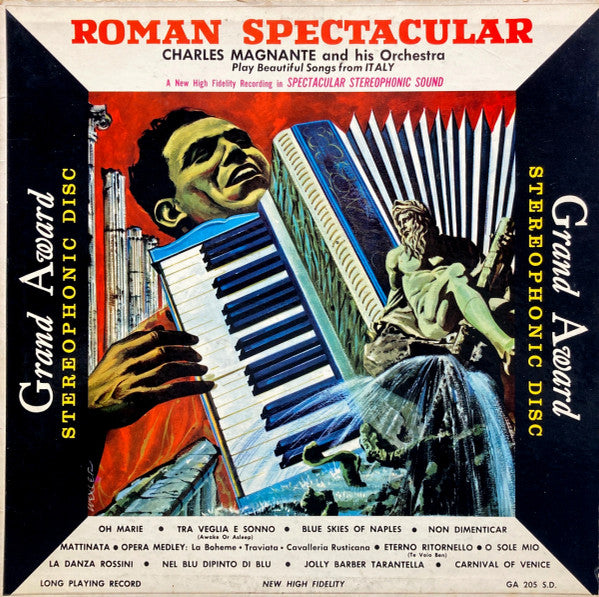 Charles Magnante And His Orchestra : Roman Spectacular (LP, Album)