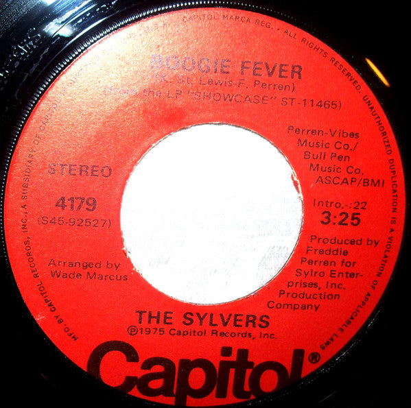 The Sylvers : Boogie Fever (7")