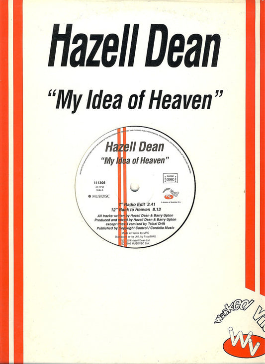 Hazell Dean : My Idea Of Heaven (12")