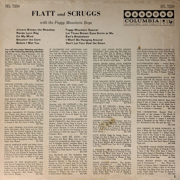 Flatt & Scruggs With The Foggy Mountain Boys : Flatt And Scruggs With The Foggy Mountain Boys (LP, Album, RE)