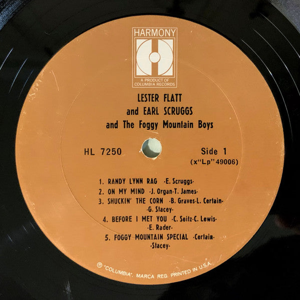 Flatt & Scruggs With The Foggy Mountain Boys : Flatt And Scruggs With The Foggy Mountain Boys (LP, Album, RE)