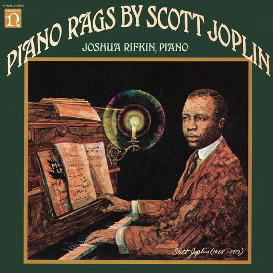 Scott Joplin, Joshua Rifkin : Piano Rags (LP, Album, RE)