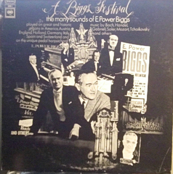 E. Power Biggs : A Biggs Festival - The Many Sounds Of E. Power Biggs (LP, Comp, RE)